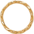 A.P.C. Gold & White Sam Ring