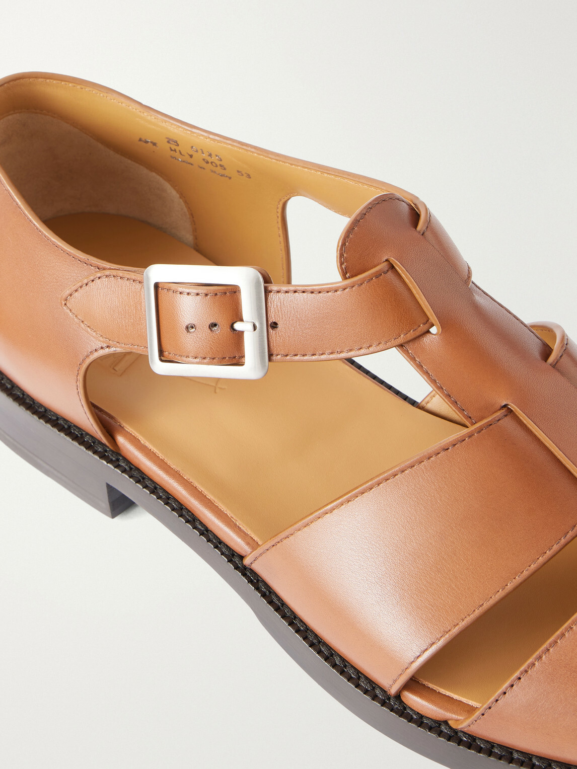 J.M. Weston - Leather Sandals - Brown
