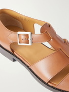J.M. Weston - Leather Sandals - Brown
