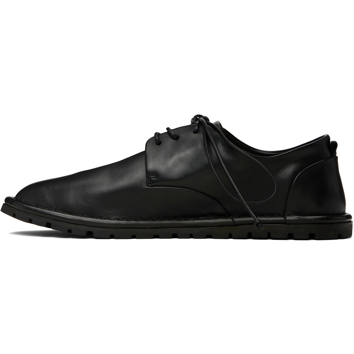 Marsèll Gomme Black Sancrispa Leather Derbys