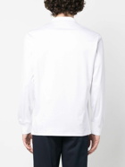 BRUNELLO CUCINELLI - Embroidered Logo Cotton Polo Shirt