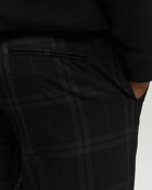 Les Deux Como Reg Check Wool Mélange Suit Pants Grey - Mens - Casual Pants