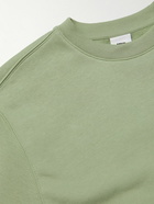 Nike - NSW Club Logo-Embroidered Cotton-Blend Jersey Sweatshirt - Green