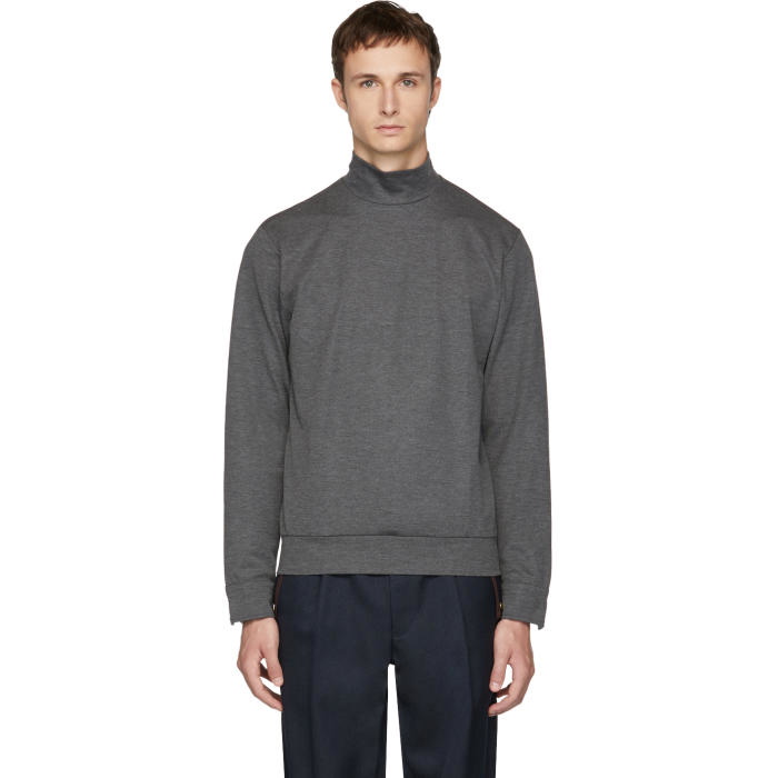 Photo: Kolor Grey Plain Turtleneck