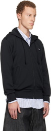COMME des GARÇONS PLAY Black Big Heart Zip Hoodie