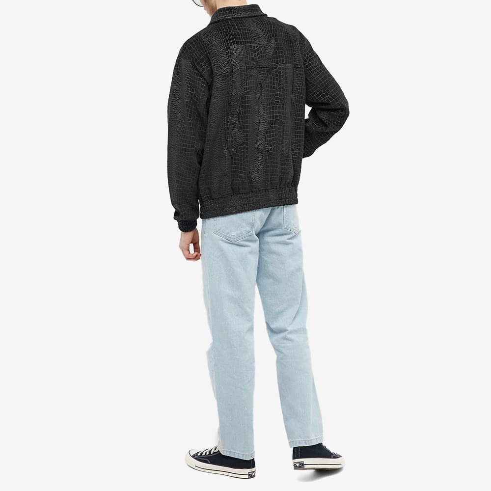 Fucking Awesome Men's Velour Croc Track Jacket in Black Fucking