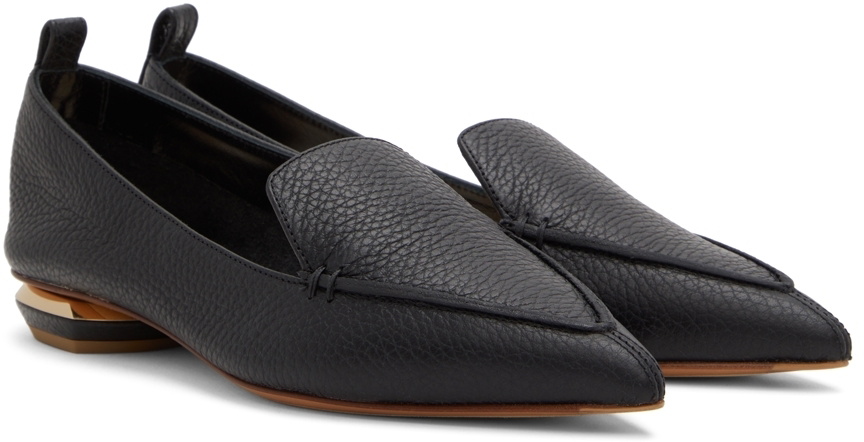 Nicholas Kirkwood Black Beya Loafers