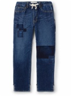 Remi Relief - Remake Slim Tapered Drawstring Jeans - Blue