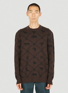 Capasa Milano Jacquard Logo Sweater