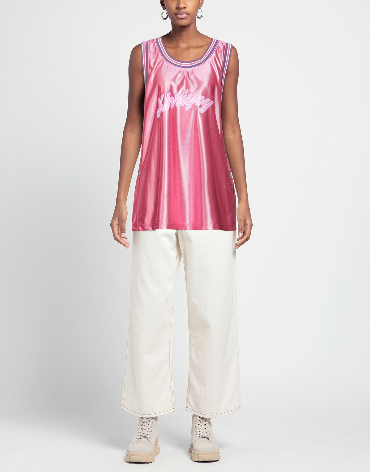 Khrisjoy Womens T-shirt in Pink