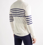 Cafe du Cycliste - Claudette Striped Cycling Jersey - White