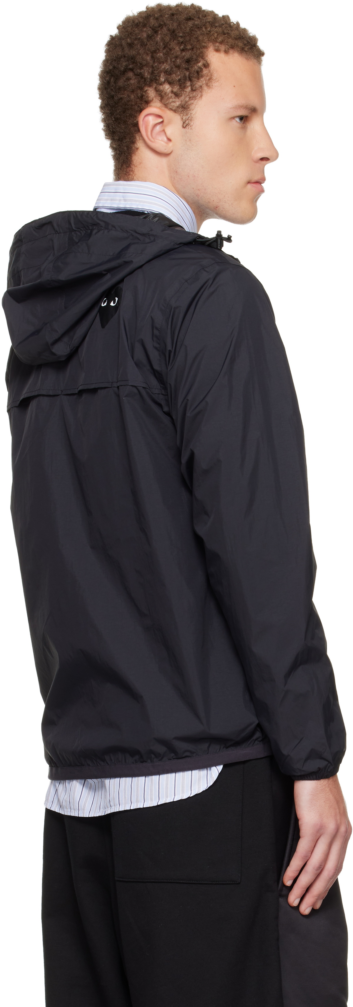 COMME des GARÇONS PLAY Black K-Way Edition Full Zip Jacket