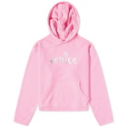 ERL Unisex Silver Printed Venice Hoodie in Pink