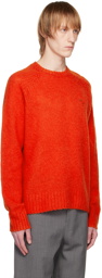 Acne Studios Red Raglan Sweater