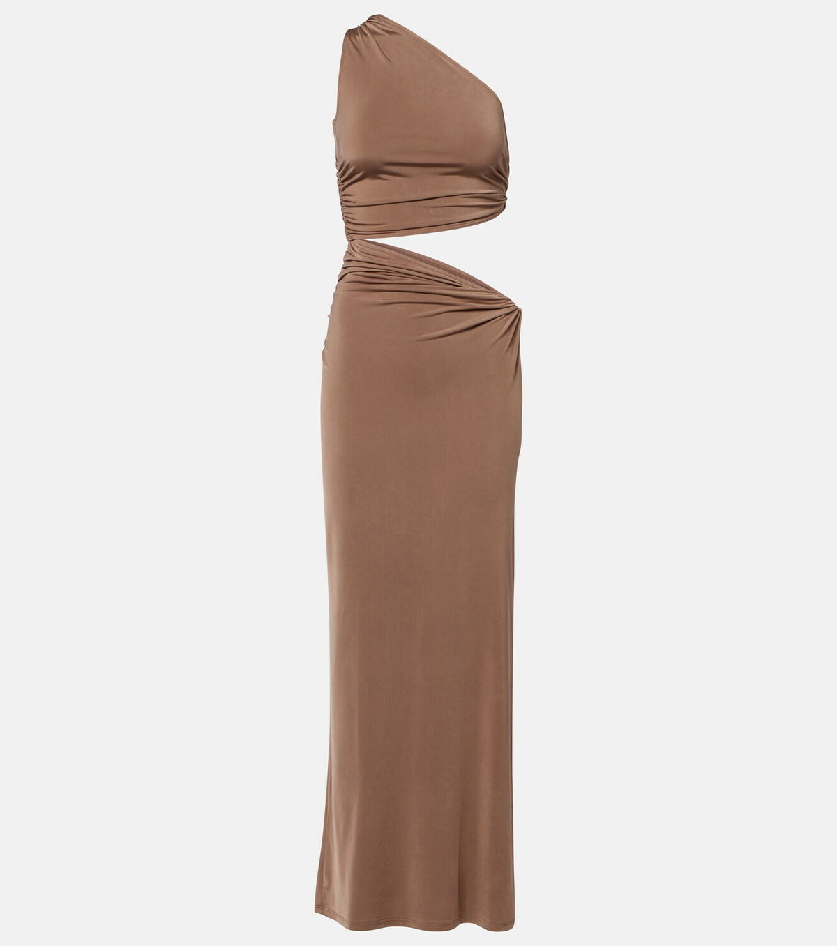 Jade Swim Yana cutout one-shoulder maxi dress