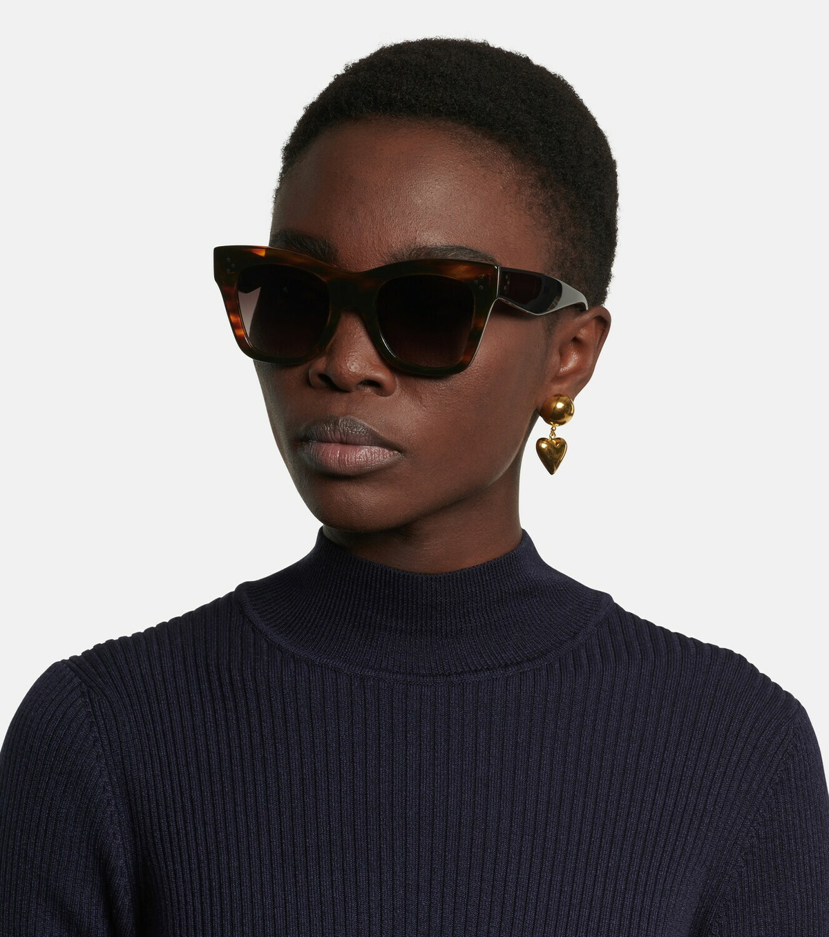 Celine Eyewear Cat-Eye Acetate Sunglasses