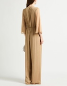 Twinset Womens Jumpsuit Sand