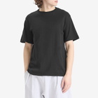 Nanamica Men's Loopwheel Coolmax Jersey T-Shirt in Black