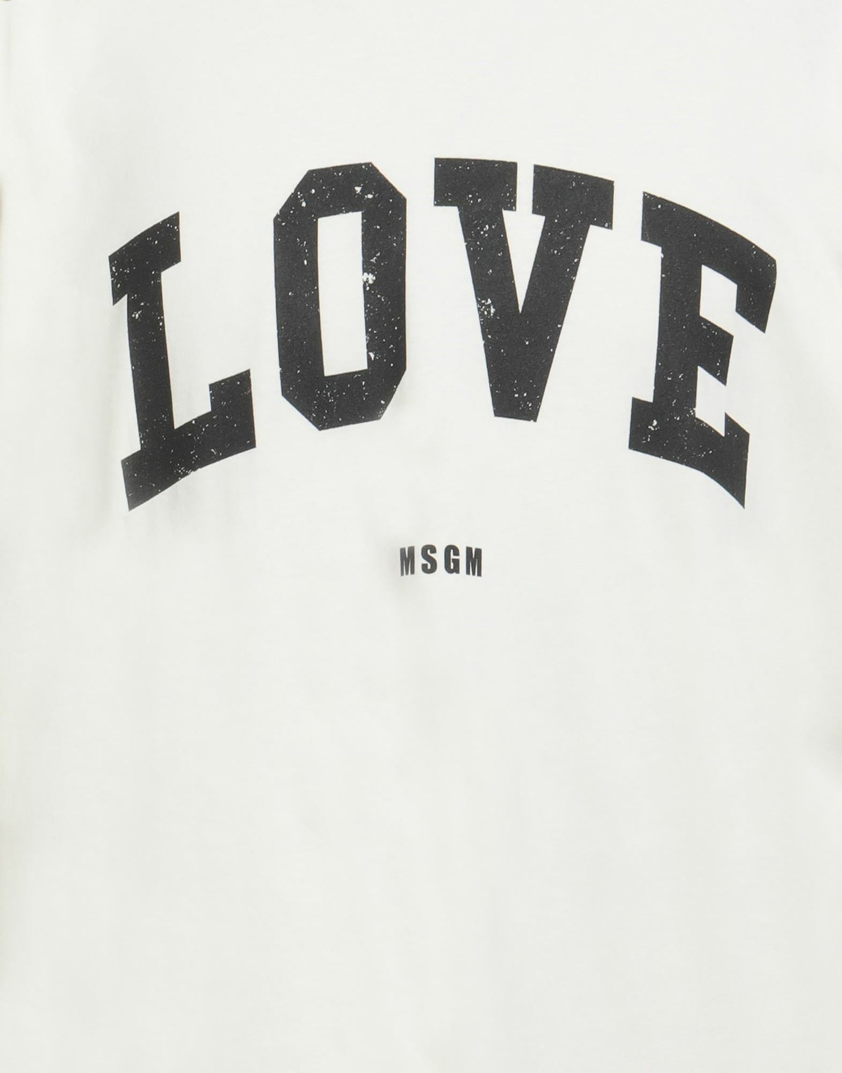Msgm Mens T-shirt Ivory