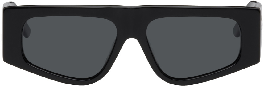 Filippa K Black Angled Sunglasses