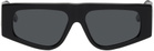 Filippa K Black Angled Sunglasses