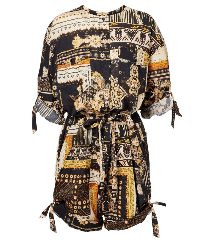 Photo: Marant Etoile Niely printed cotton romper