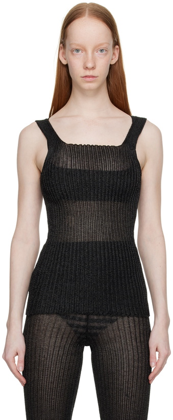 a. roege hove Black & White Sofie Block Tank Top a. roege hove