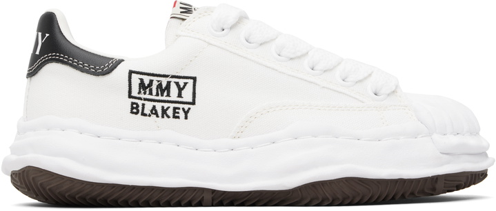 Photo: Maison MIHARA YASUHIRO Off-White 'Blakey' OG Sole Canvas Low-top Sneakers
