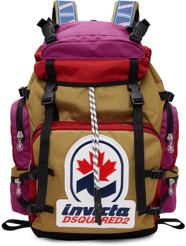 Photo: Dsquared2 Multicolor Invicta Monviso Backpack