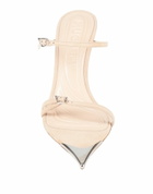 Mugler Womens Sandals in Beige