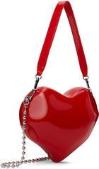 SIMONMILLER Red Molded Heart Bag