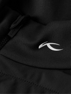 Kjus Golf - Release Quilted Shell and Stretch-Jersey Golf Jacket - Black