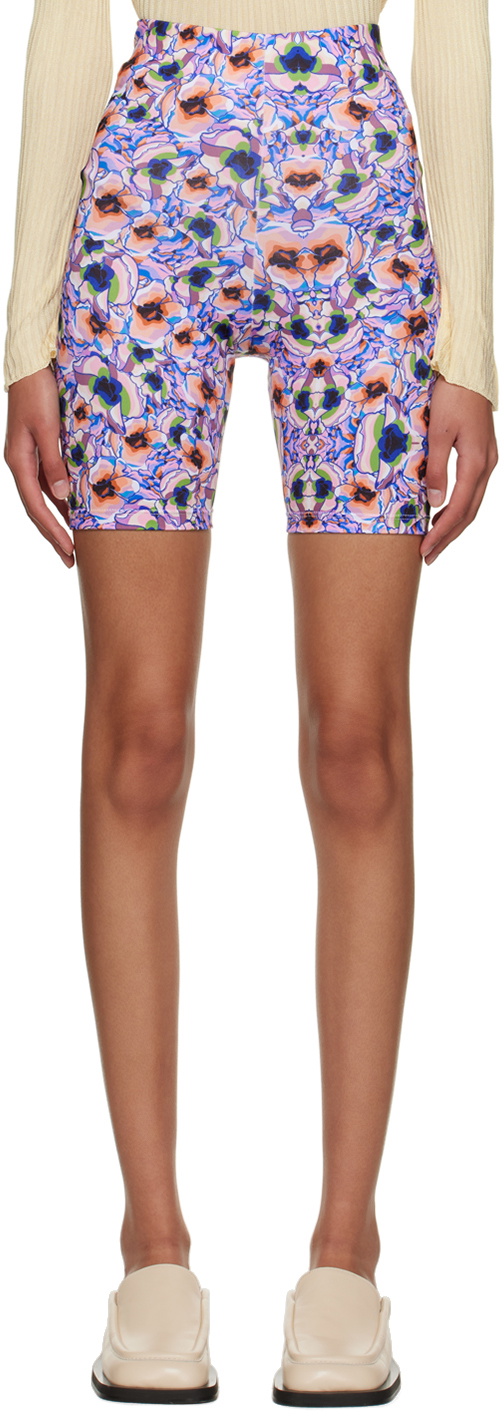 Kika Vargas Purple Titi Shorts
