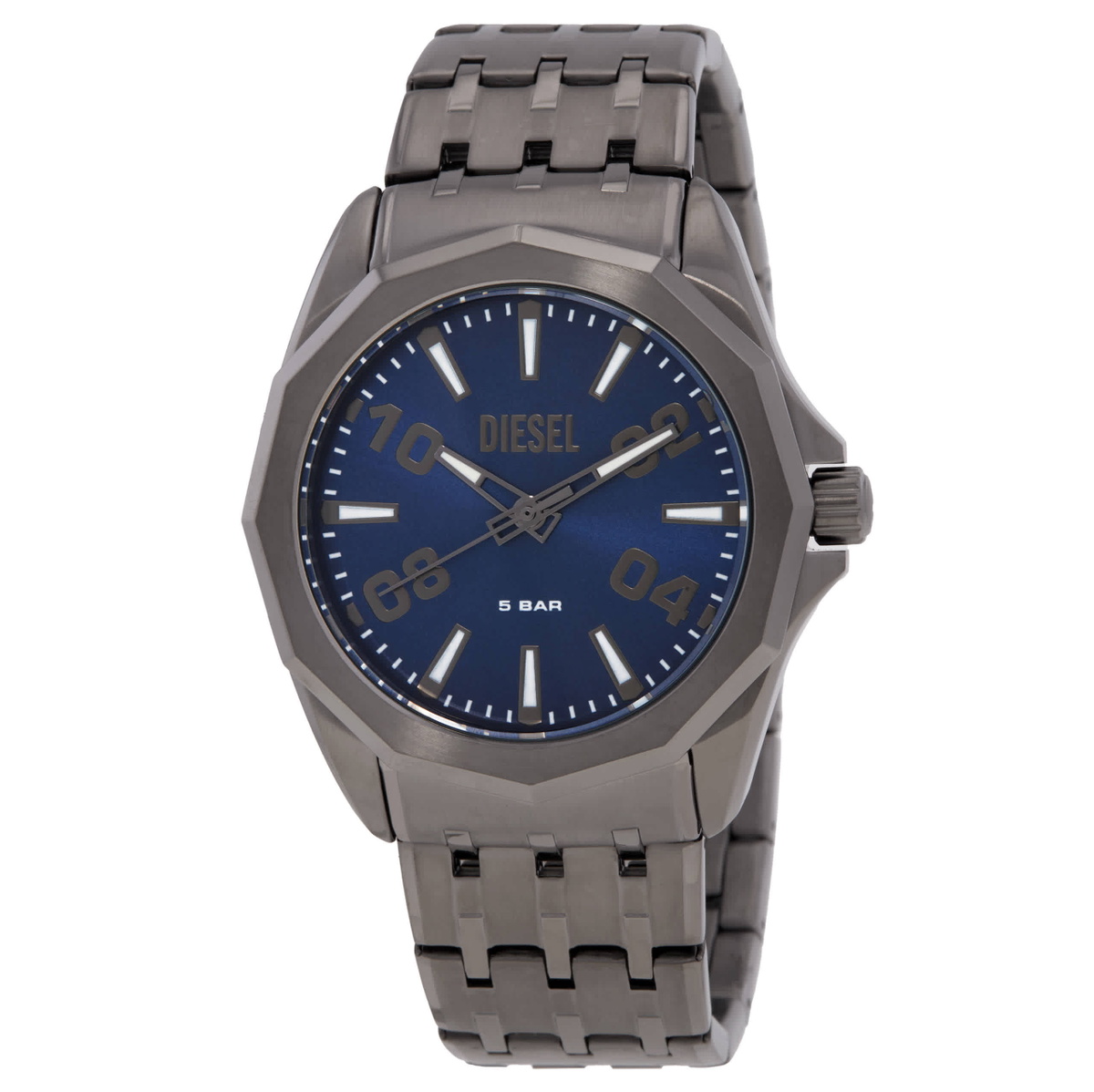 Diesel Stinger Quartz Blue Dial Mens Watch DZ2238
