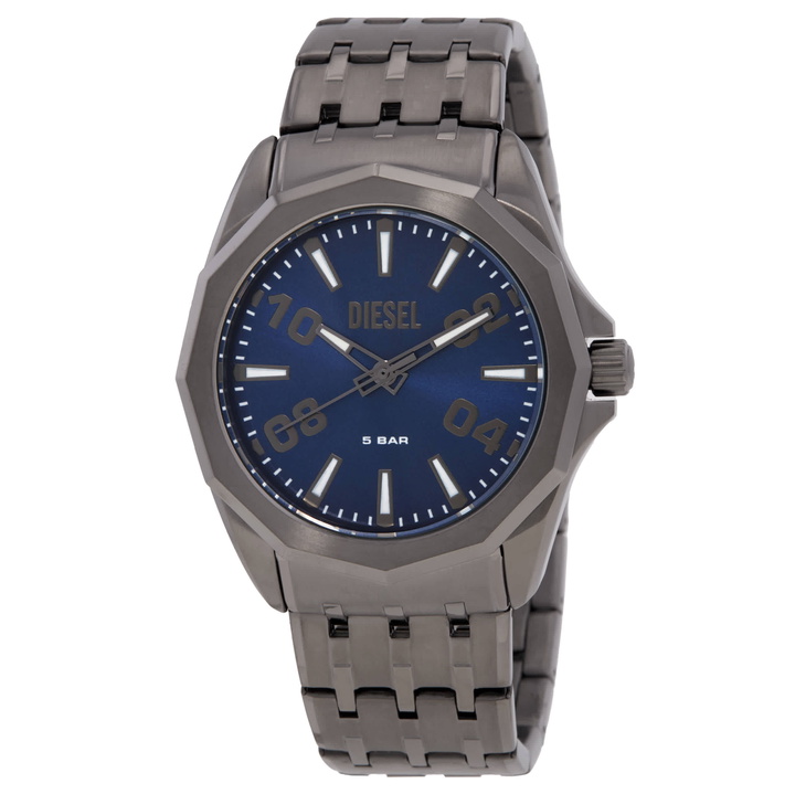 Photo: Diesel Stinger Quartz Blue Dial Mens Watch DZ2238