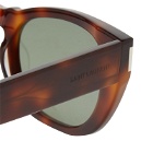 Saint Laurent Men's SL 601 Sunglasses in Havana/Green