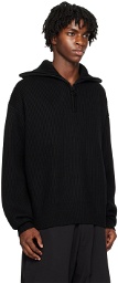 Studio Nicholson Black Bow Sweater