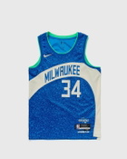Nike Milwaukee Bucks Nike City Edition Swingman Jersey 23 Blue Jerseys