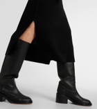 Jardin des Orangers Wool and cashmere sweater dress