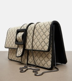 Manolo Blahnik Maycap raffia-effect clutch