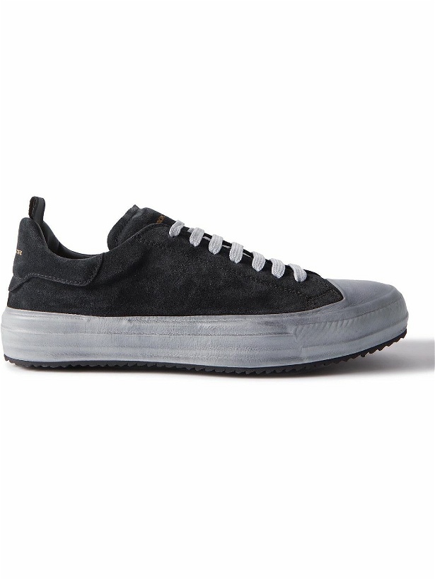 Photo: Officine Creative - Mes Suede Sneakers - Black
