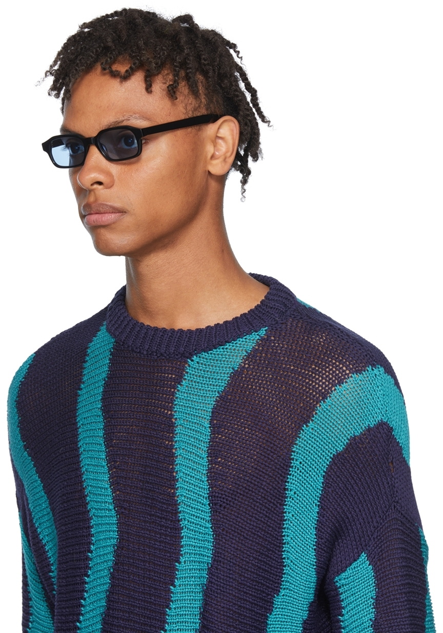 [GINGER EYEWEAR]★WORKERS BOLD II HANKY black 45size Ginger Round Sunglasses by CHIMI Eyewear | Rent the Runway