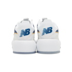 New Balance White and Navy Jaden Smith Edition Vision Racer Sneakers