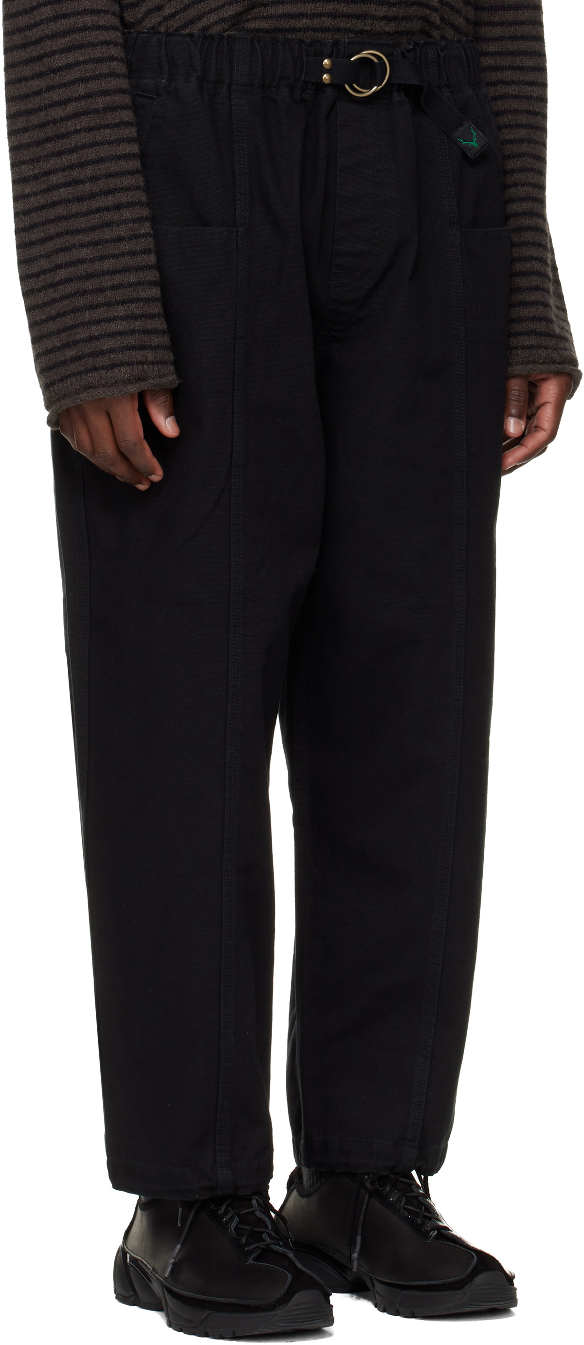 South2 West8 Black Belted C.S. Trousers