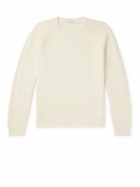 Boglioli - Ribbed Wool and Cashmere-Blend Sweater - Neutrals