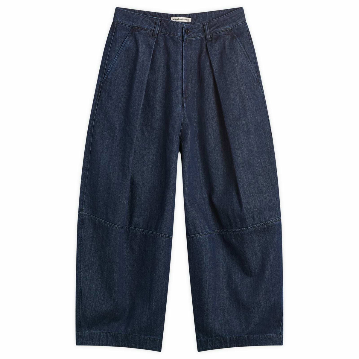 YMC Women's Deadbeat Denim Trouser in Indigo Denim