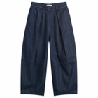 YMC Women's Deadbeat Denim Trouser in Indigo Denim