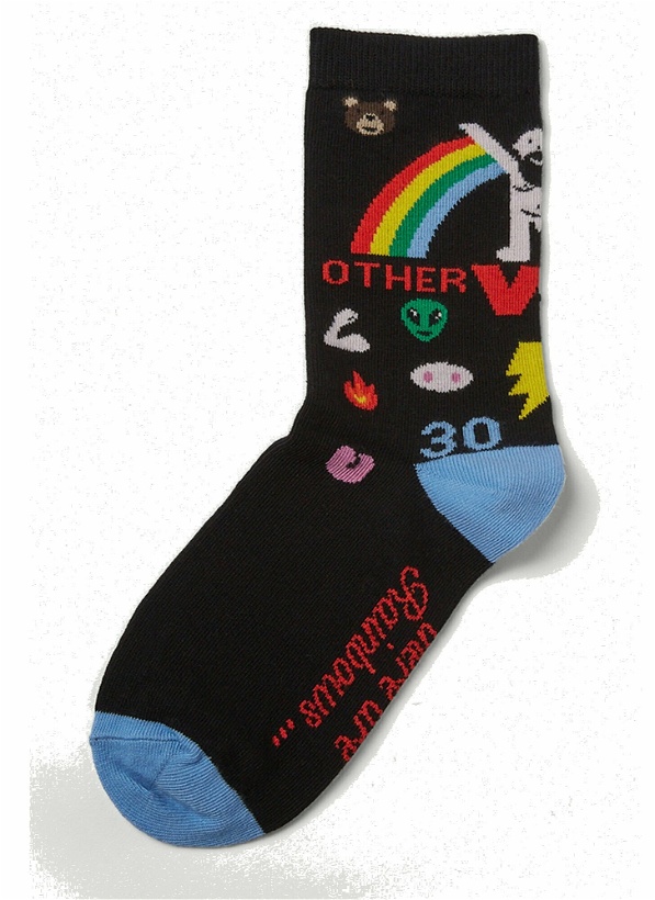 Photo: Otherworldly Socks in Black
