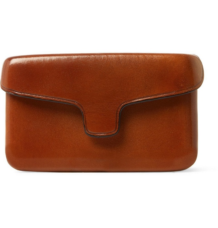 Photo: Il Bussetto - Polished-Leather Cardholder - Tan