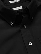 Engineered Garments - Oversized Button-Down Collar Cotton-Poplin Shirt - Black